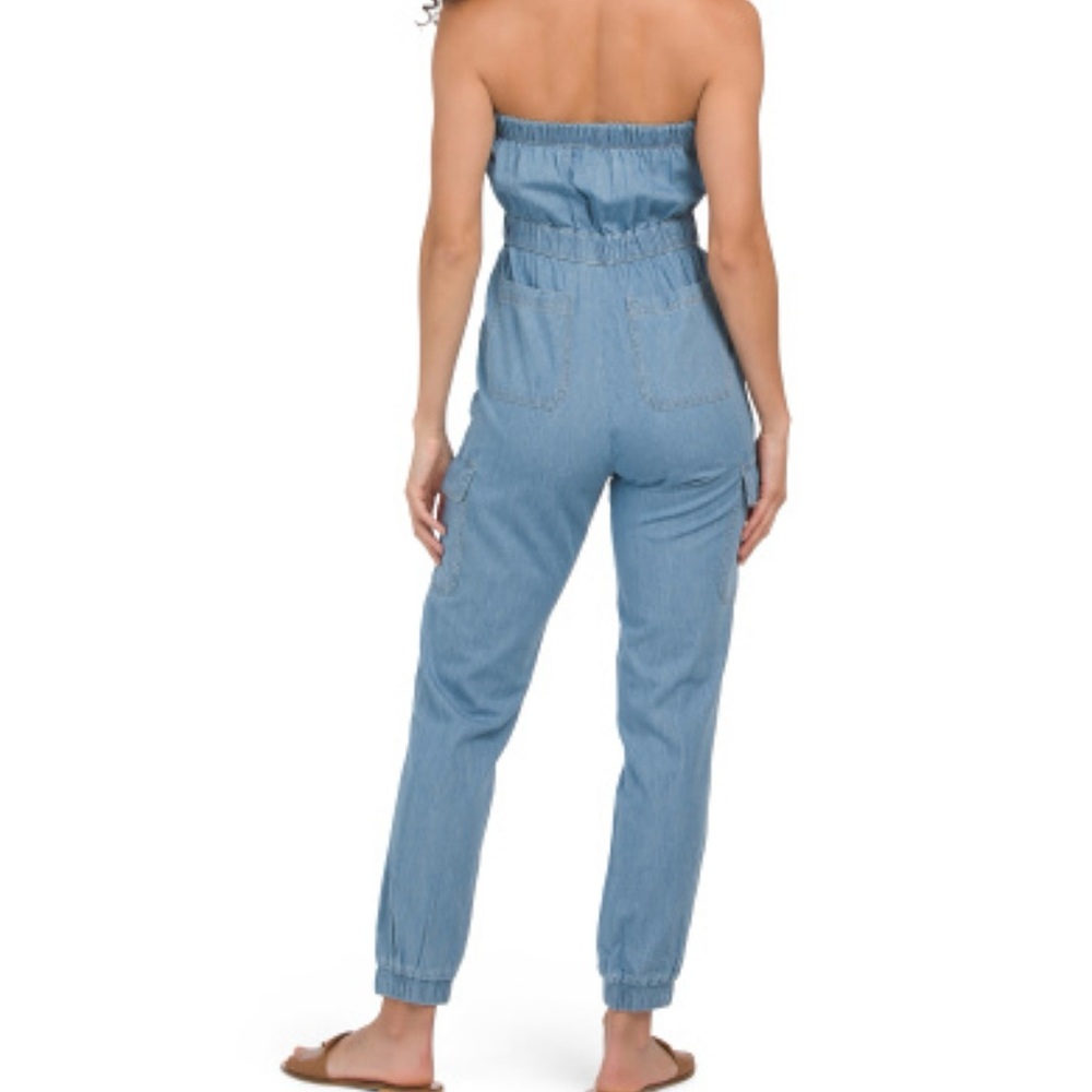 NWT Denim Jumpsuit - Picture 2 of 6